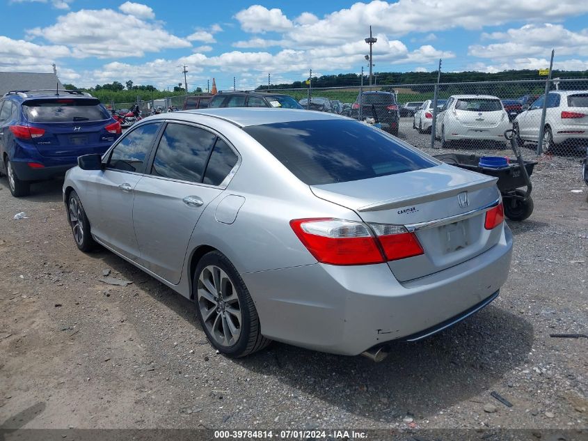 1HGCR2F58DA184025 | 2013 HONDA ACCORD