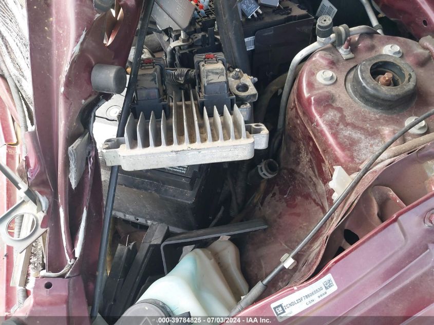 2008 Chevrolet Equinox Ls VIN: 2CNDL23F786065530 Lot: 39784825