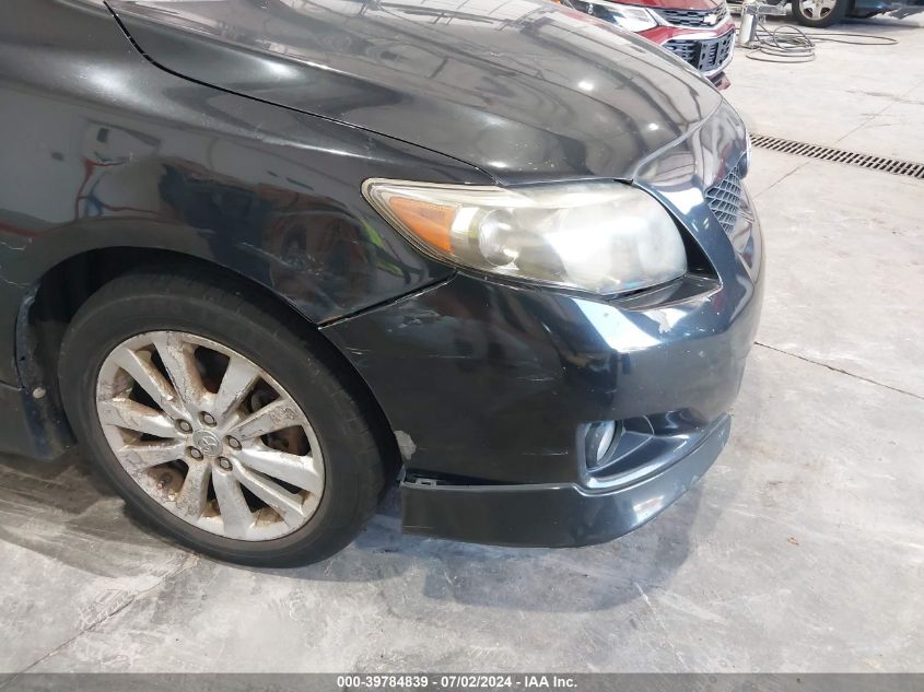 2009 Toyota Corolla S VIN: 2T1BU40EX9C121119 Lot: 39784839