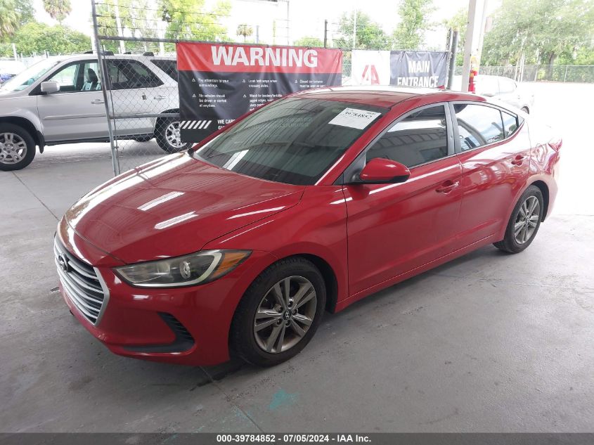 5NPD84LF9HH125384 2017 HYUNDAI ELANTRA - Image 2