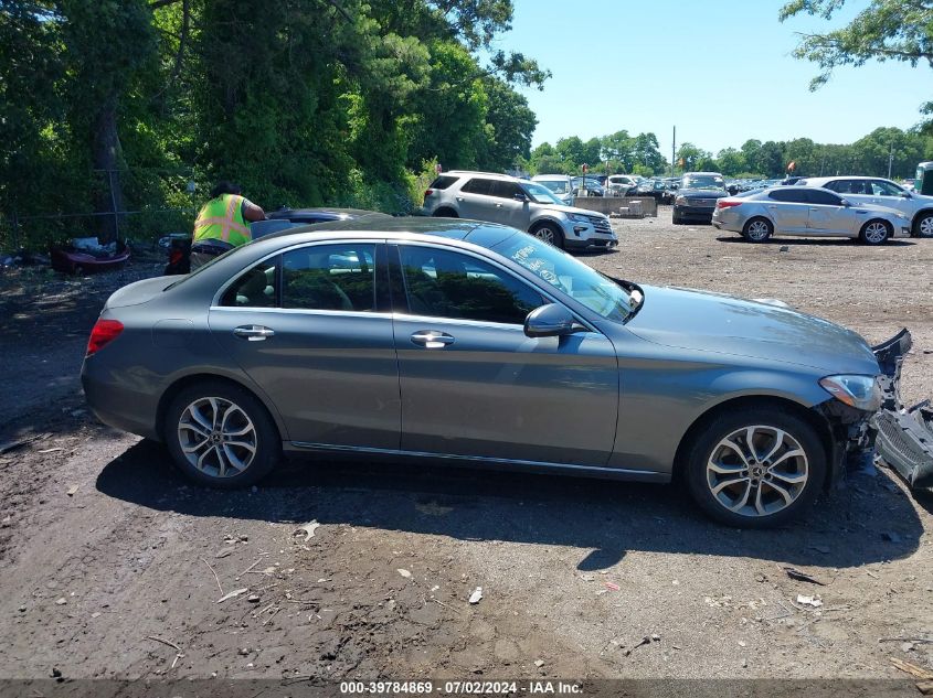 2018 Mercedes-Benz C 300 4Matic VIN: WDDWF4KB7JR376308 Lot: 39784869