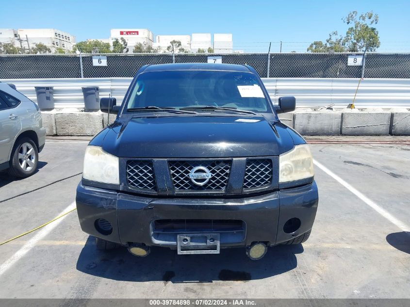 2006 Nissan Titan Xe VIN: 1N6AA07A96N522909 Lot: 39784898