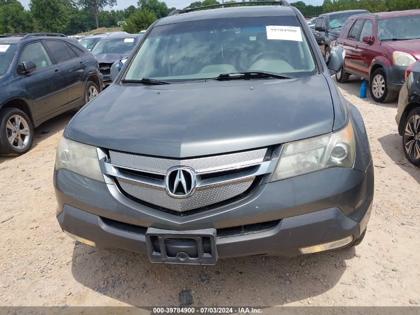 2007 Acura Mdx Technology Package VIN: 2HNYD28497H524807 Lot: 39784900