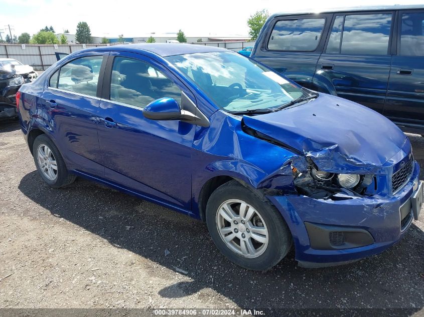 2014 Chevrolet Sonic Lt Auto VIN: 1G1JC5SHXE4173643 Lot: 39784906