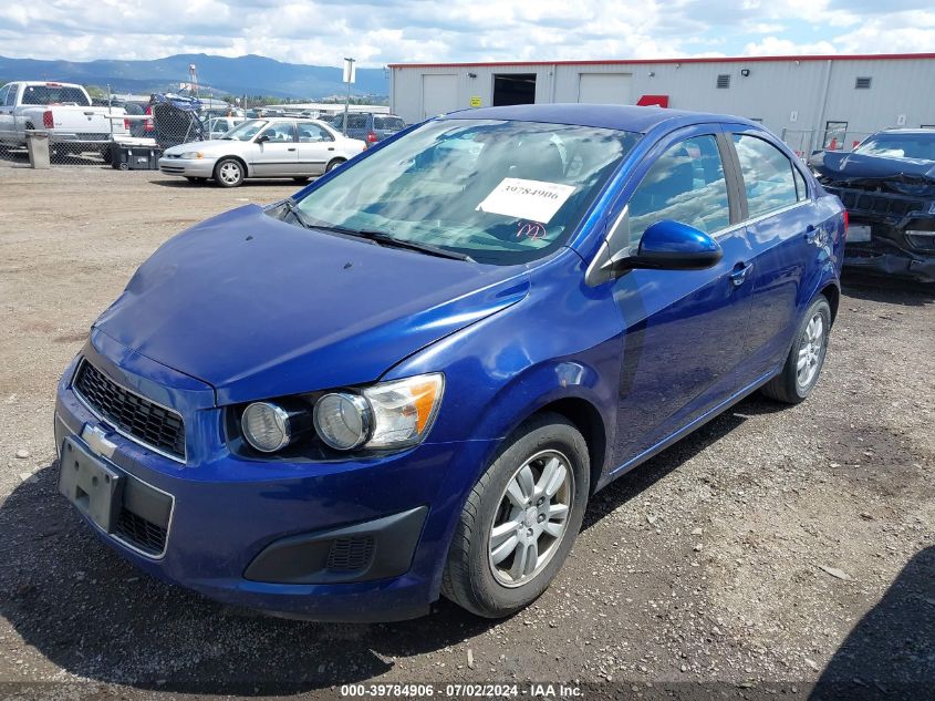 2014 Chevrolet Sonic Lt Auto VIN: 1G1JC5SHXE4173643 Lot: 39784906