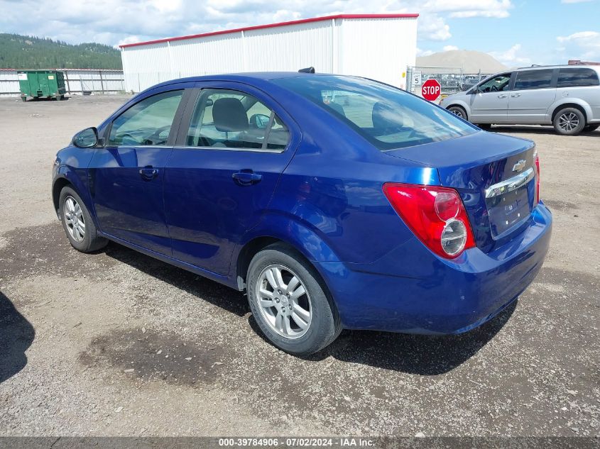 2014 Chevrolet Sonic Lt Auto VIN: 1G1JC5SHXE4173643 Lot: 39784906