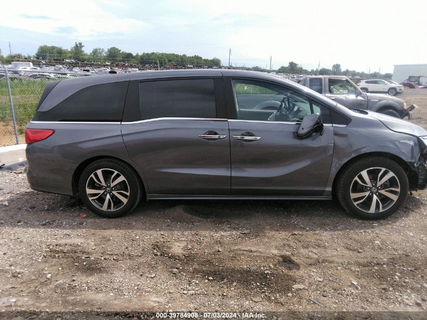 2022 Honda Odyssey Touring VIN: 5FNRL6H8XNB054362 Lot: 39784908