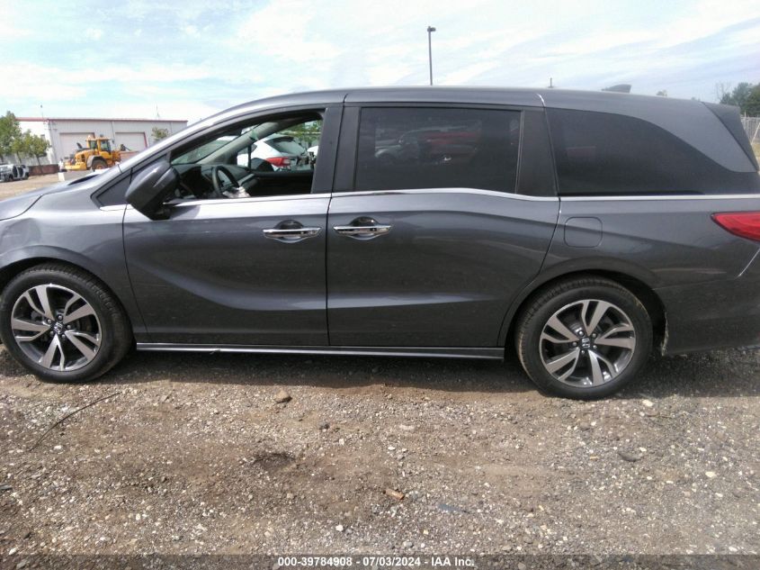 2022 Honda Odyssey Touring VIN: 5FNRL6H8XNB054362 Lot: 39784908