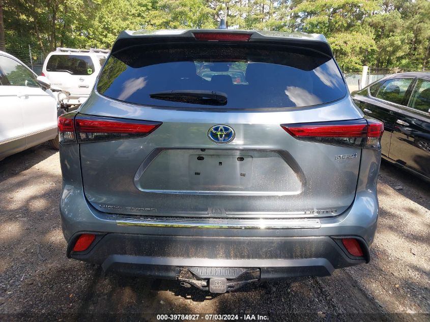 2021 TOYOTA HIGHLANDER HYBRID LIMITED - 5TDDBRCH7MF018547