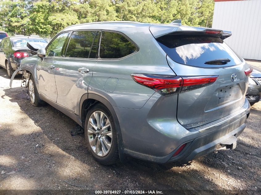 2021 TOYOTA HIGHLANDER HYBRID LIMITED - 5TDDBRCH7MF018547