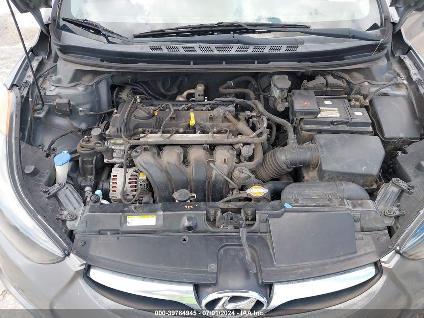 2013 Hyundai Elantra Gls VIN: 5NPDH4AE7DH179304 Lot: 39784945