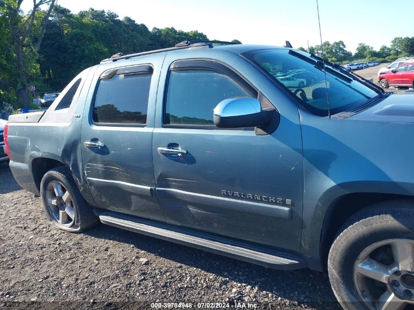 2008 Chevrolet Avalanche 1500 Ltz VIN: 3GNFK12348G168207 Lot: 39784948