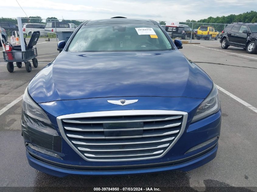 2015 Hyundai Genesis 5.0 VIN: KMHGN4JF7FU016834 Lot: 39784950