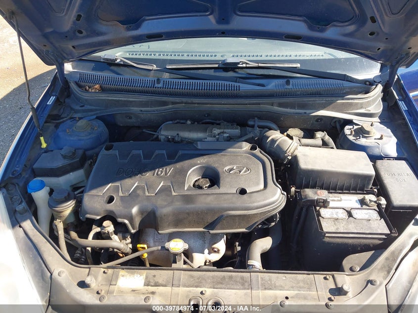 2008 Hyundai Accent Gls VIN: KMHCN46C98U270884 Lot: 39784974