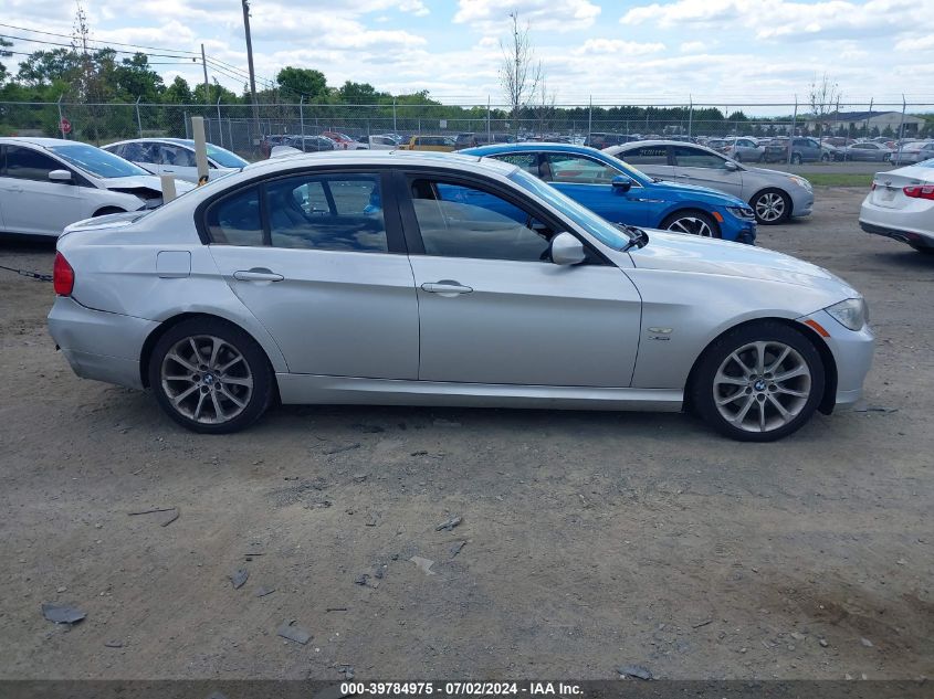 2011 BMW 328I xDrive VIN: WBAPK7C54BA817376 Lot: 39784975