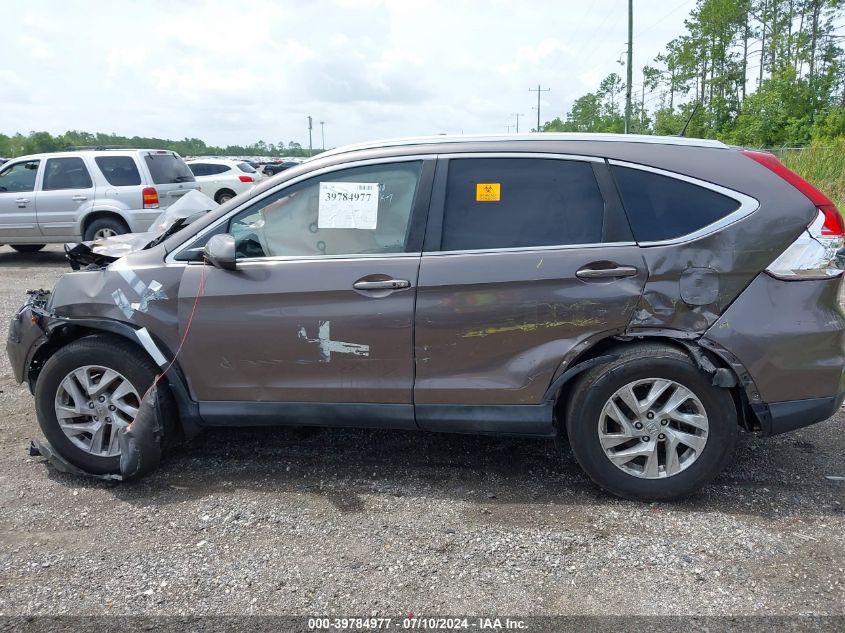 2016 Honda Cr-V Ex-L VIN: 2HKRM3H7XGH530018 Lot: 39784977