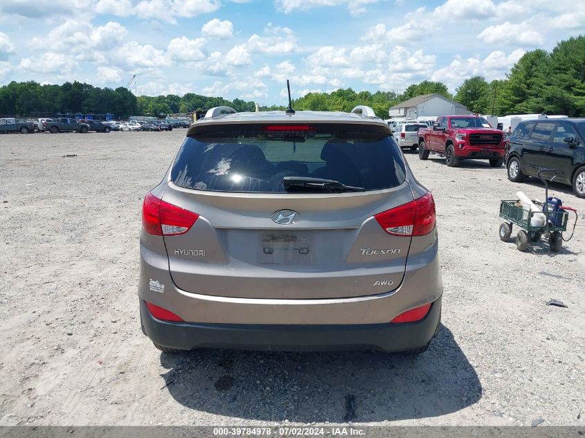 2012 Hyundai Tucson Gls VIN: KM8JUCACXCU396434 Lot: 39784978