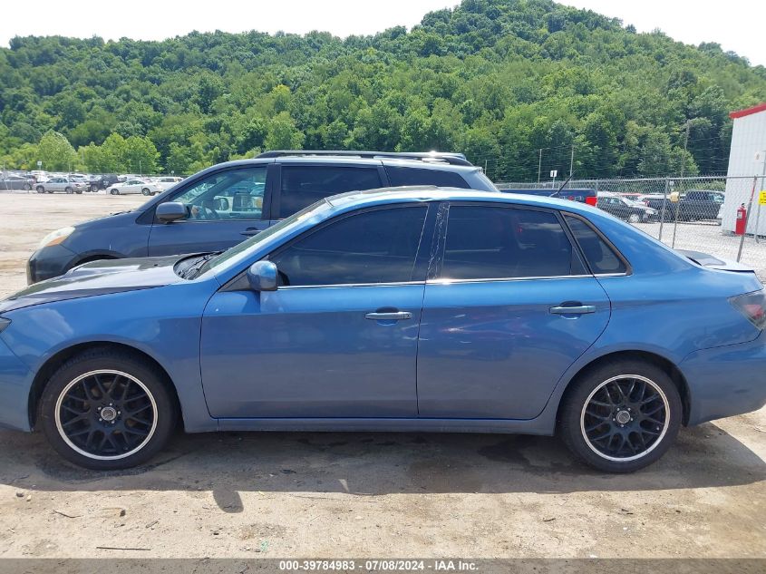 2009 Subaru Impreza 2.5I VIN: JF1GE60609G501892 Lot: 39784983