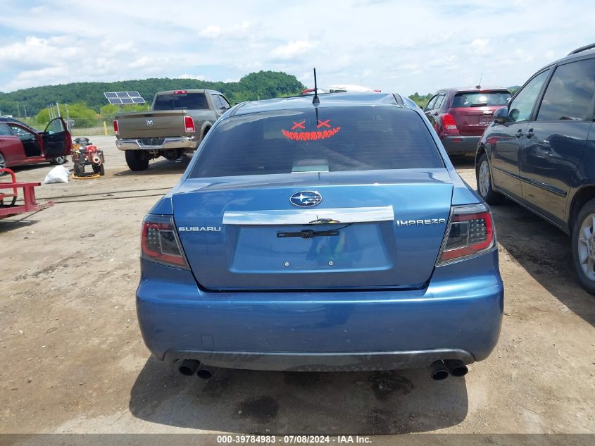 2009 Subaru Impreza 2.5I VIN: JF1GE60609G501892 Lot: 39784983