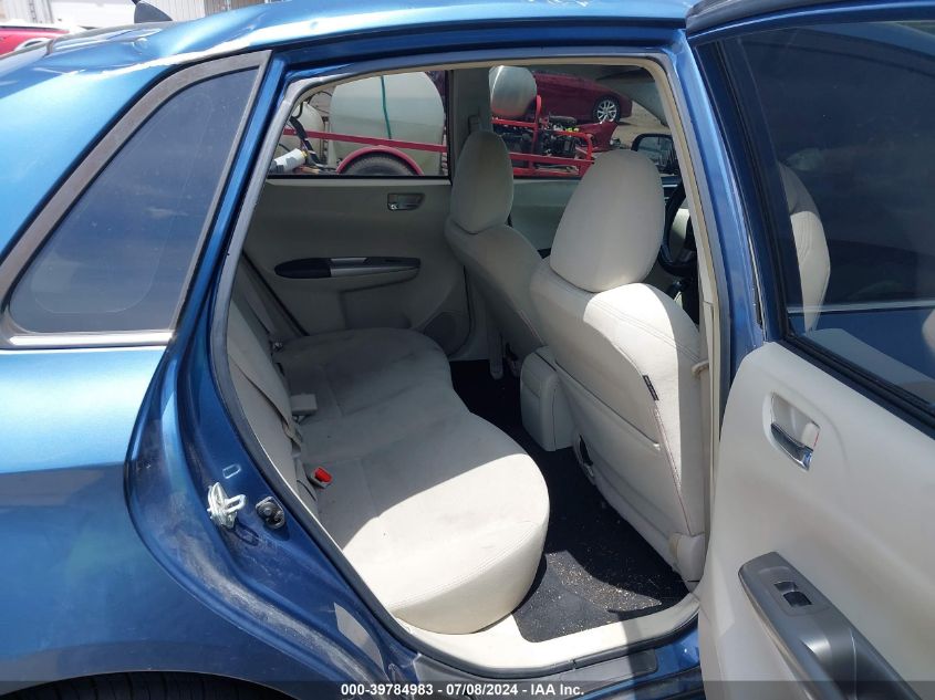 2009 Subaru Impreza 2.5I VIN: JF1GE60609G501892 Lot: 39784983