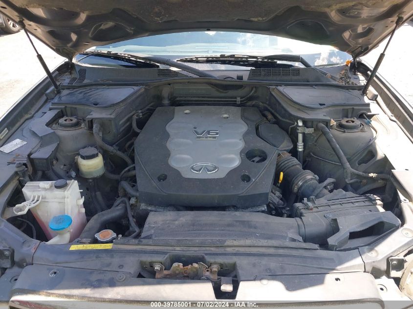 2008 Infiniti Fx35 VIN: JNRAS08W58X201824 Lot: 39785001