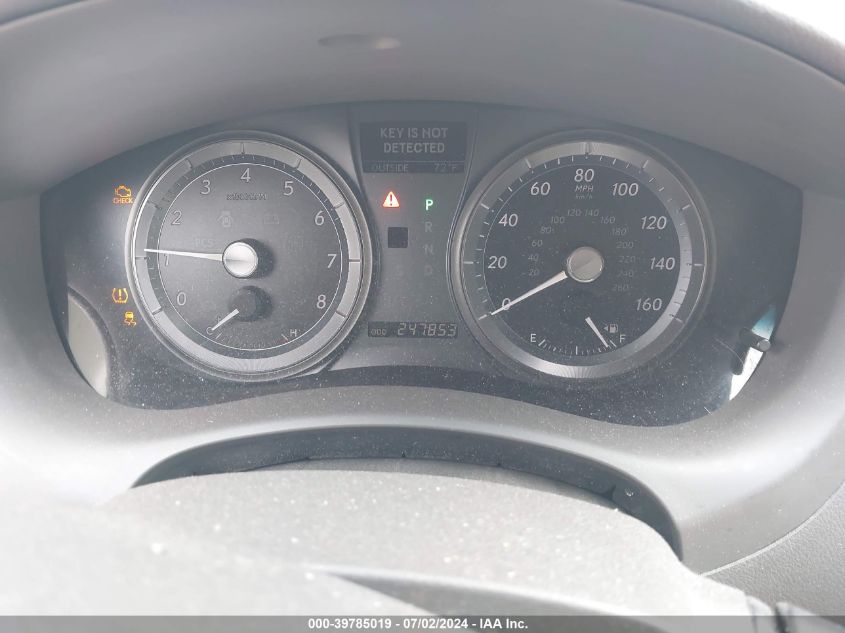 2008 Lexus Es 350 VIN: JTHBJ46G082206502 Lot: 39785019