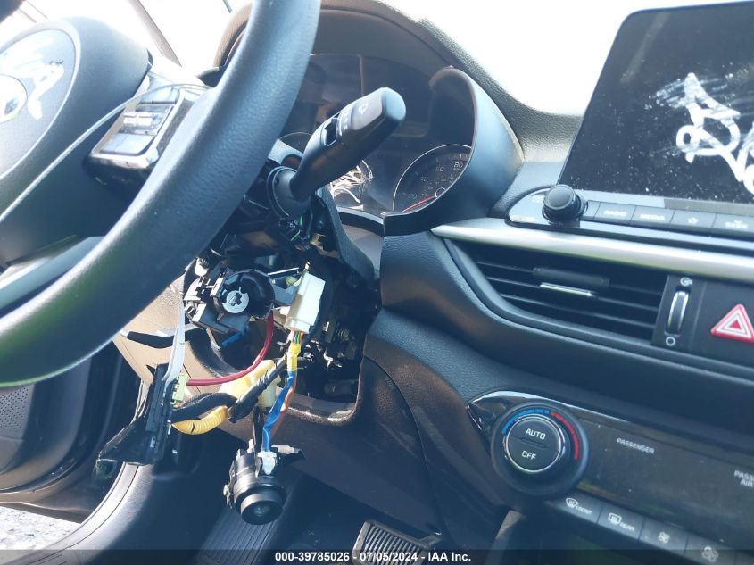 2019 Kia Forte Fe VIN: 3KPF24AD3KE033548 Lot: 39785026