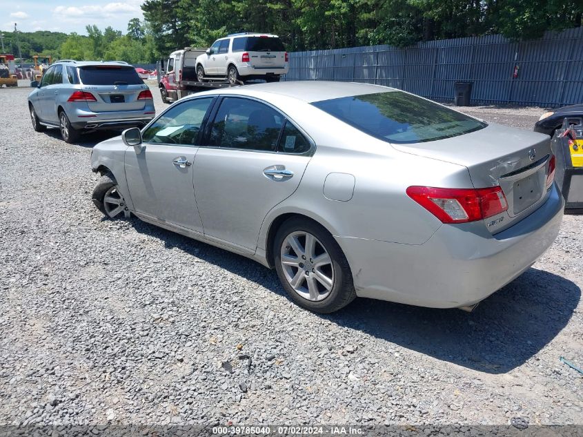 2007 Lexus Es 350 VIN: JTHBJ46G272062773 Lot: 39785040