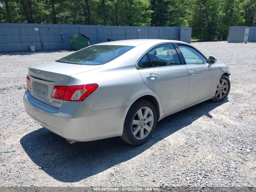 2007 Lexus Es 350 VIN: JTHBJ46G272062773 Lot: 39785040