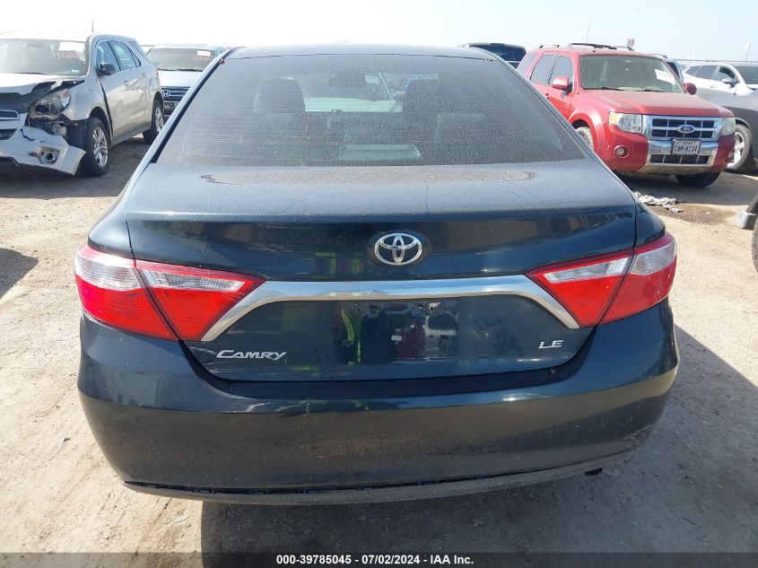 2016 Toyota Camry Le VIN: 4T4BF1FK8GR564540 Lot: 39785045