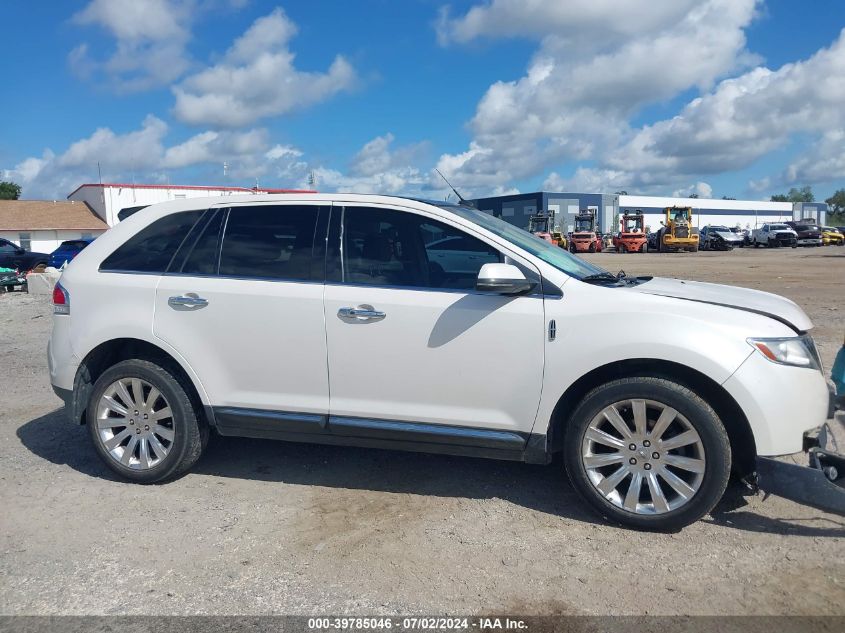 2012 Lincoln Mkx VIN: 2LMDJ8JK4CBL10538 Lot: 39785046