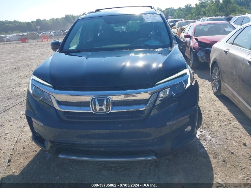 2019 Honda Pilot Ex-L VIN: 5FNYF6H46KB027610 Lot: 39785062