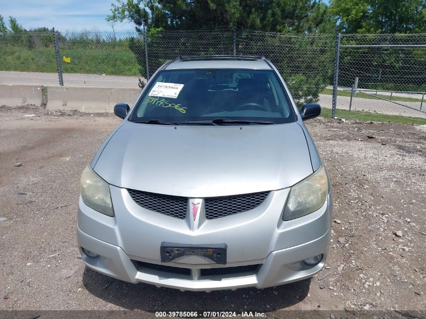 2003 Pontiac Vibe VIN: 5Y2SL628X3Z448171 Lot: 39785066