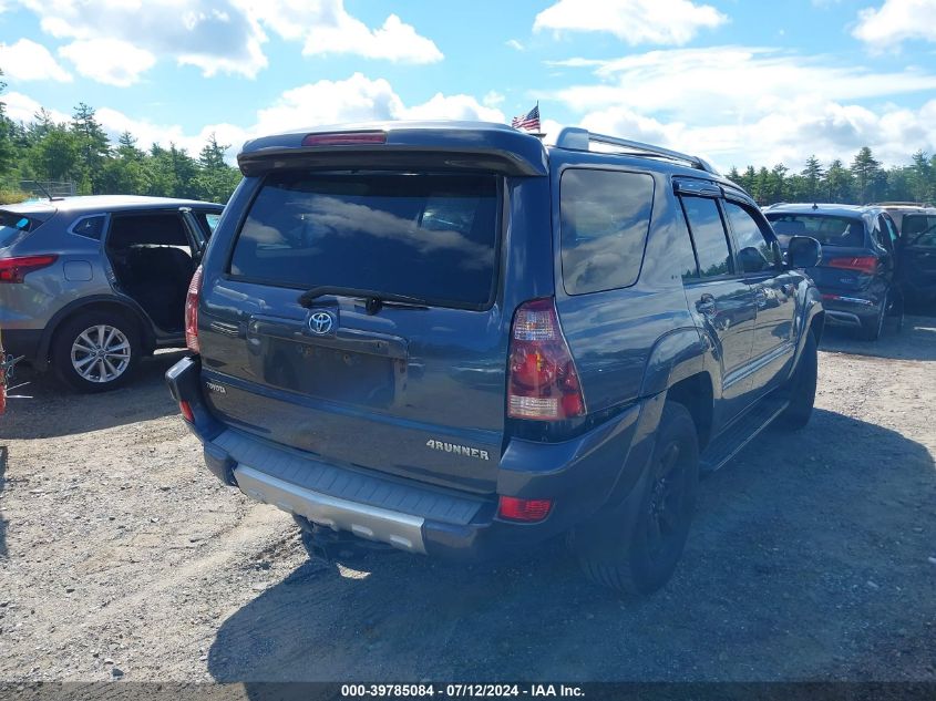 2005 Toyota 4Runner Sr5 Sport V8 VIN: JTEBT14R958026034 Lot: 39785084