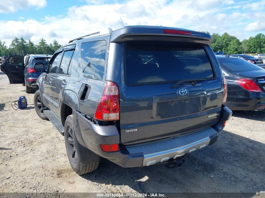 2005 Toyota 4Runner Sr5 Sport V8 VIN: JTEBT14R958026034 Lot: 39785084