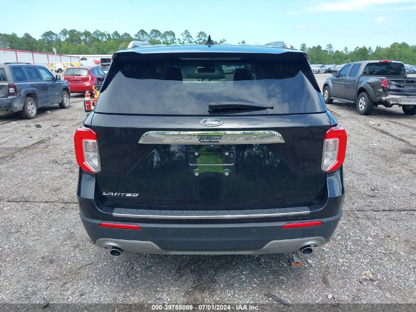 2022 Ford Explorer Limited VIN: 1FMSK7FH9NGA61186 Lot: 39785089