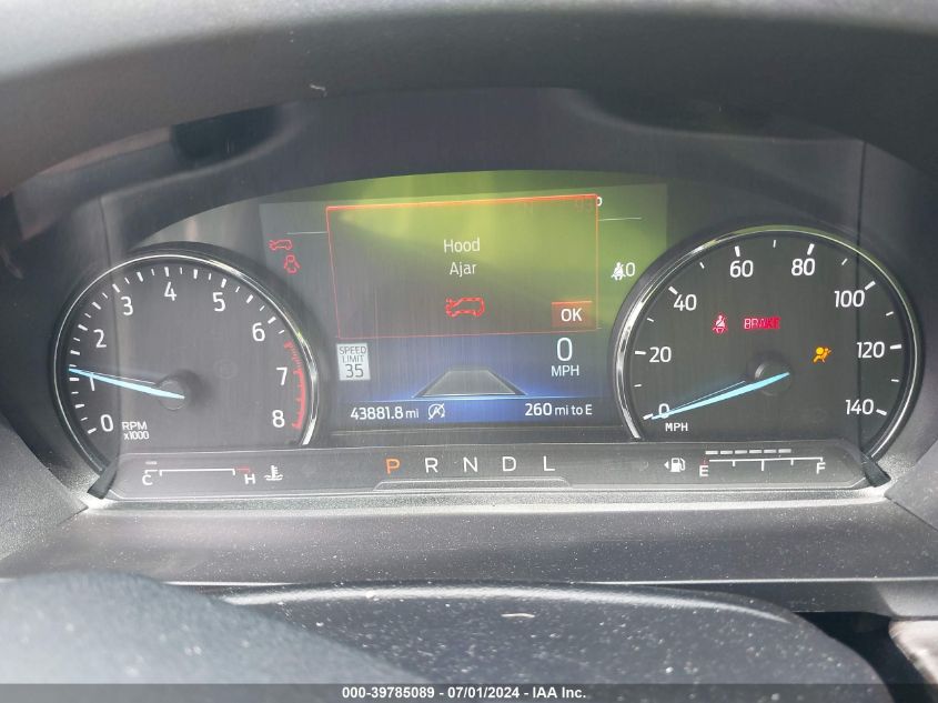 2022 Ford Explorer Limited VIN: 1FMSK7FH9NGA61186 Lot: 39785089