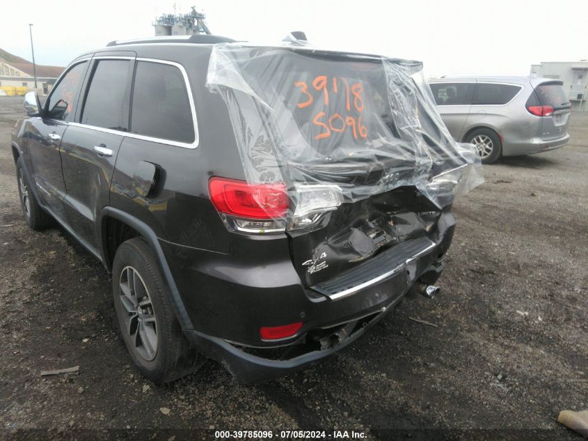 2017 Jeep Grand Cherokee Limited 4X4 VIN: 1C4RJFBG5HC902526 Lot: 39785096