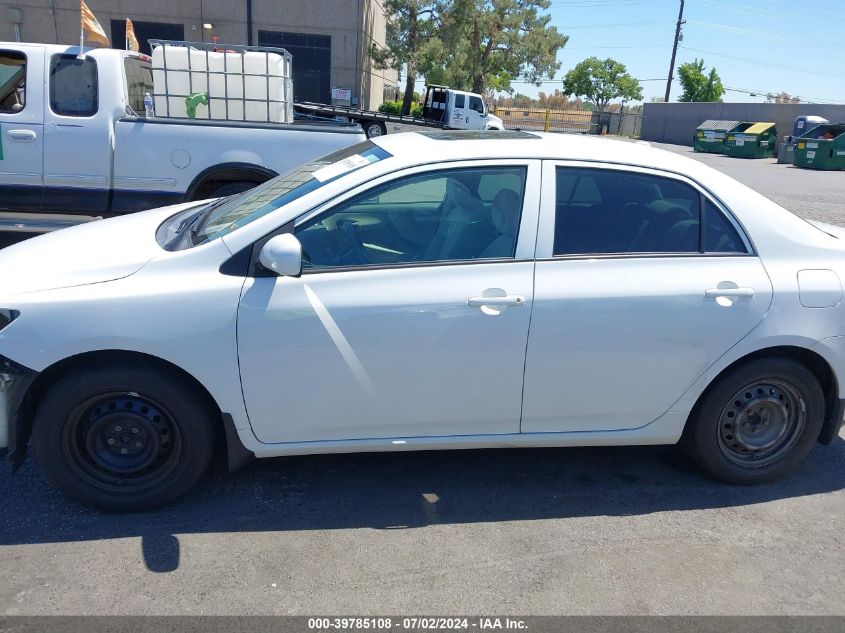 2009 Toyota Corolla Le VIN: 1NXBU40E99Z124690 Lot: 39785108
