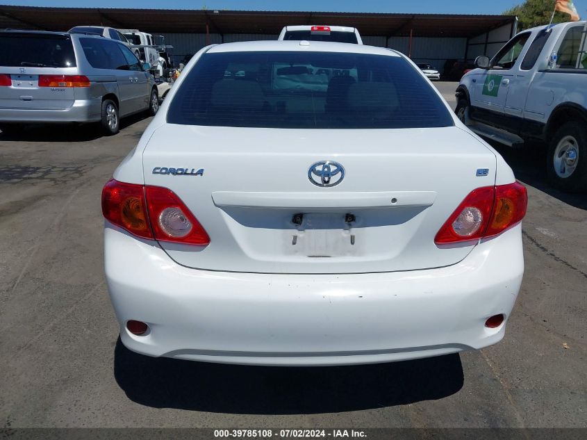 2009 Toyota Corolla Le VIN: 1NXBU40E99Z124690 Lot: 39785108