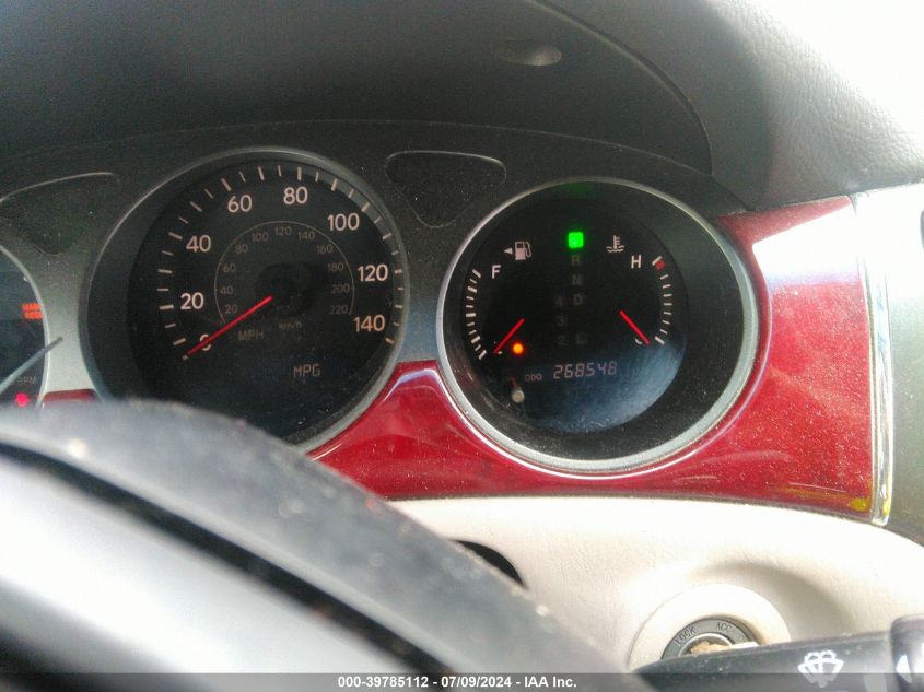 2004 Lexus Es 330 VIN: JTHBA30G045017456 Lot: 39785112