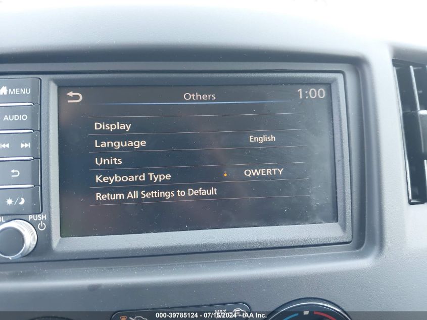 2020 NISSAN NV200 COMPACT CARGO SV XTRONIC CVT 3N6CM0KN2LK704981