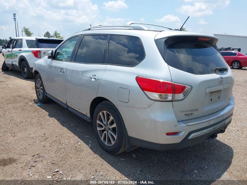 2016 Nissan Pathfinder Sl VIN: 5N1AR2MNXGC665682 Lot: 39785163