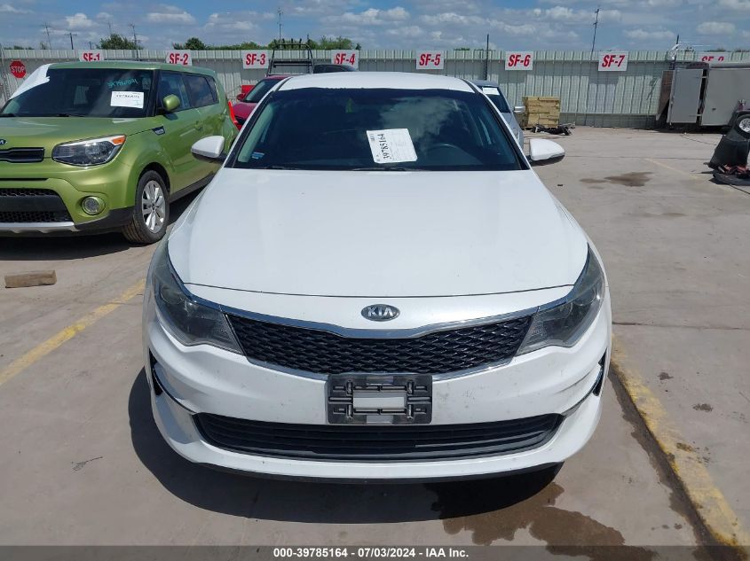 2018 Kia Optima Lx VIN: 5XXGT4L34JG190288 Lot: 39785164