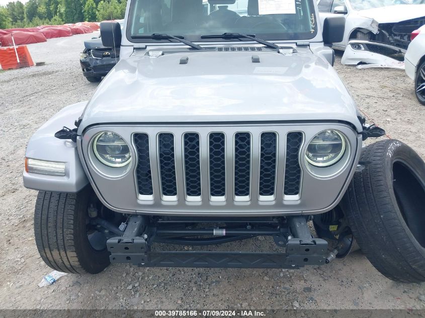 2021 Jeep Wrangler 4Xe Unlimited Sahara 4X4 VIN: 1C4JJXP63MW745235 Lot: 39785166
