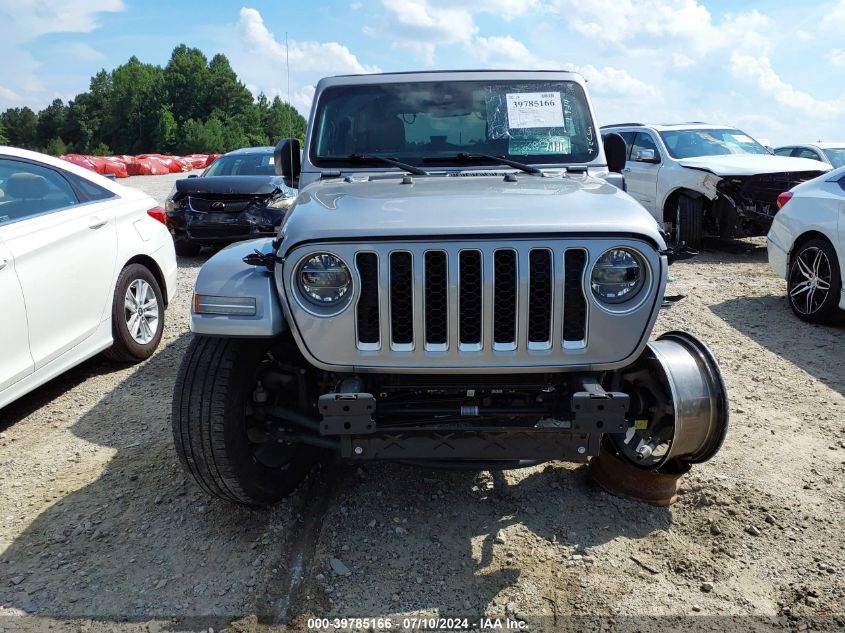 2021 Jeep Wrangler 4Xe Unlimited Sahara 4X4 VIN: 1C4JJXP63MW745235 Lot: 39785166