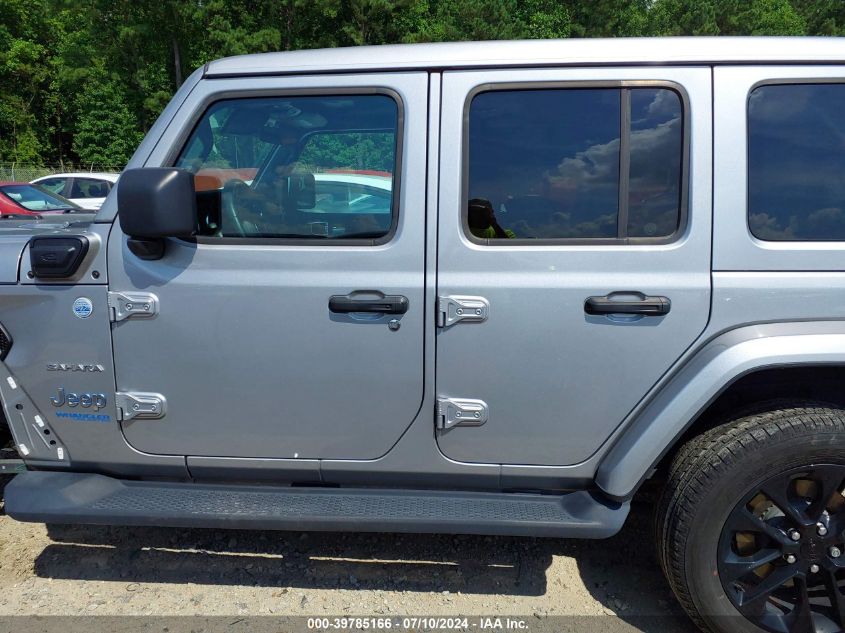 2021 Jeep Wrangler 4Xe Unlimited Sahara 4X4 VIN: 1C4JJXP63MW745235 Lot: 39785166