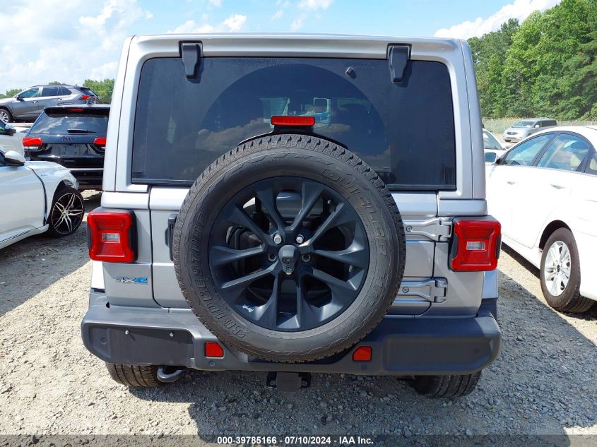 2021 Jeep Wrangler 4Xe Unlimited Sahara 4X4 VIN: 1C4JJXP63MW745235 Lot: 39785166