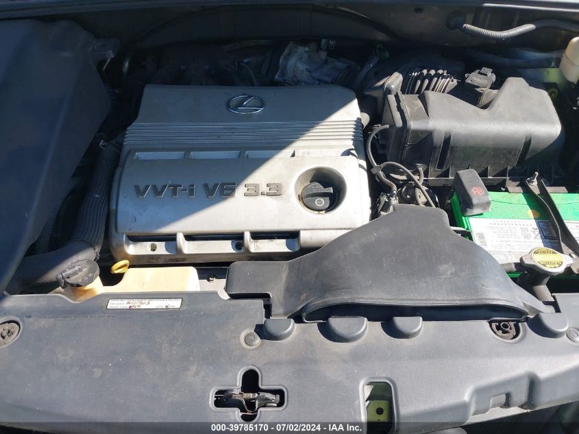 2005 Lexus Rx 330 VIN: 2T2HA31U45C085906 Lot: 39785170