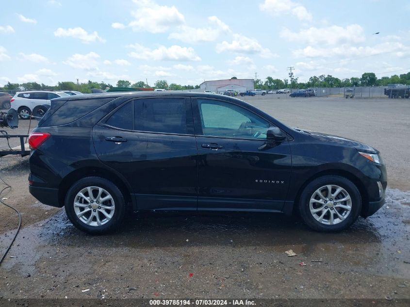 2019 Chevrolet Equinox Ls VIN: 2GNAXSEV9K6285797 Lot: 39785194